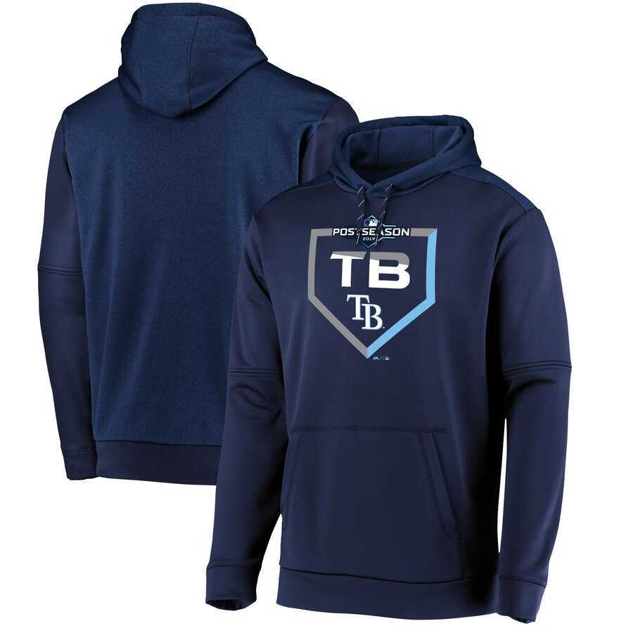 Men's Tampa Bay Rays Majestic 2019 Postseason Dugout Authentic Pullover Hoodie Navy,We sell and wholesale Men's Tampa Bay Rays Majestic 2019 Postseason Dugout Authentic Pullover Hoodie Navy on line form chian!
